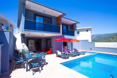 Villa Şimşek 2, doğa manzaralı villa